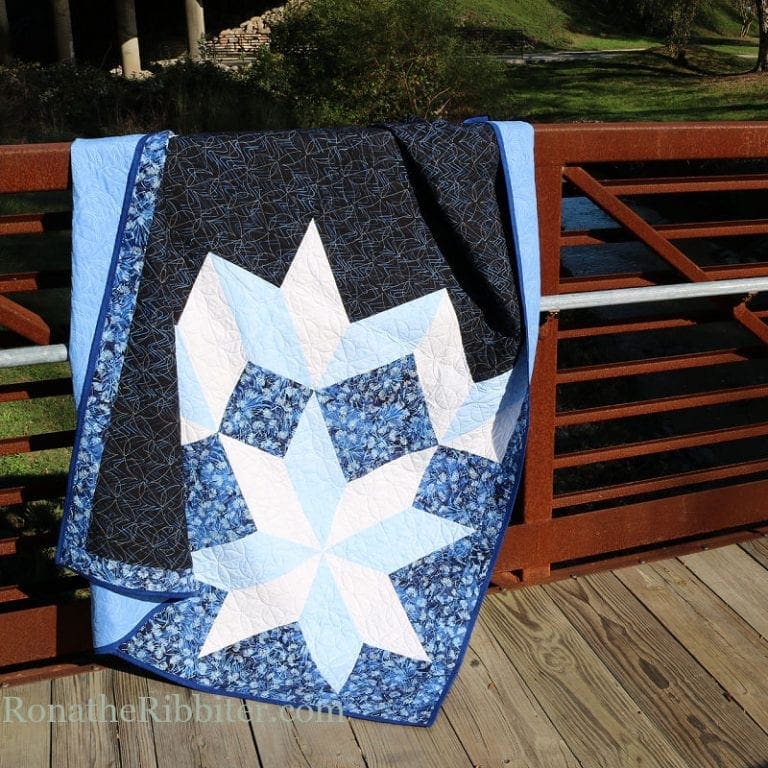 Water Crystals Quilt Pattern 