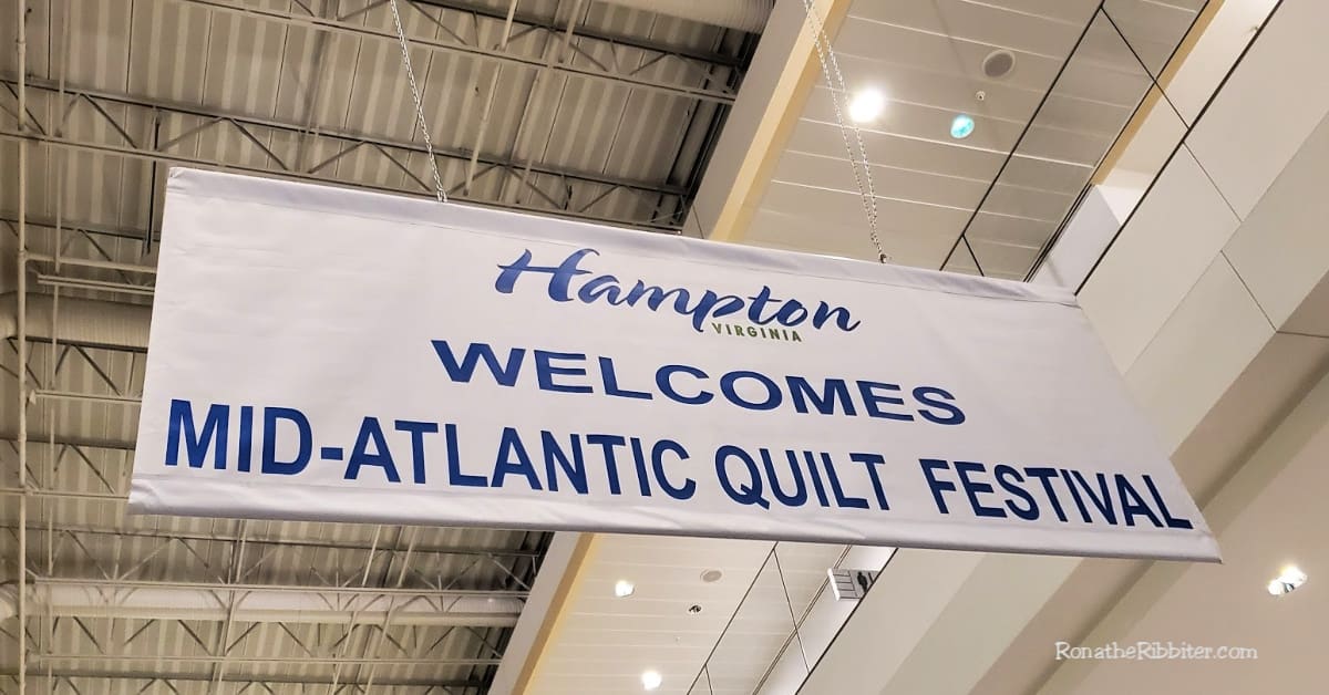 History at the Mid Atlantic Quilt Festival Hampton, VA