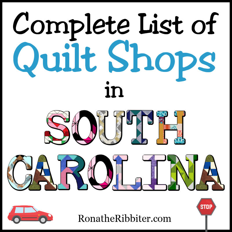 SC quilt shops
