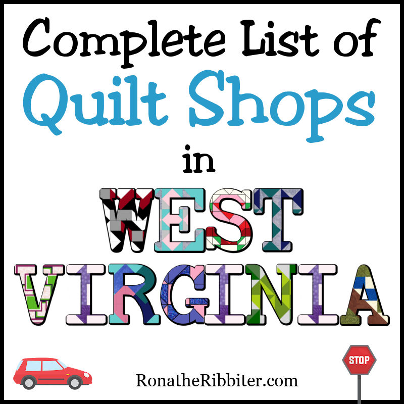 WV quilt shops
