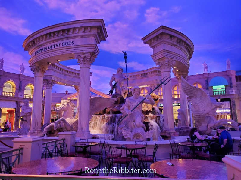 Quilting in Las Vegas, Fountain of the Gods, Caesars Palace