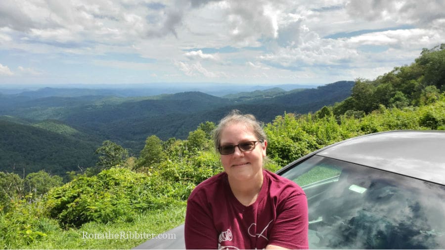 Rona the Ribbiter on Blue Ridge Parkway | Quilting legacy