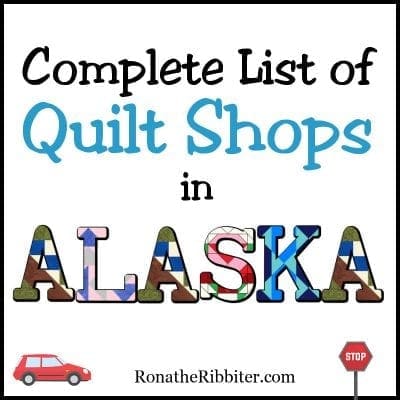 Quilt shops in Alaska