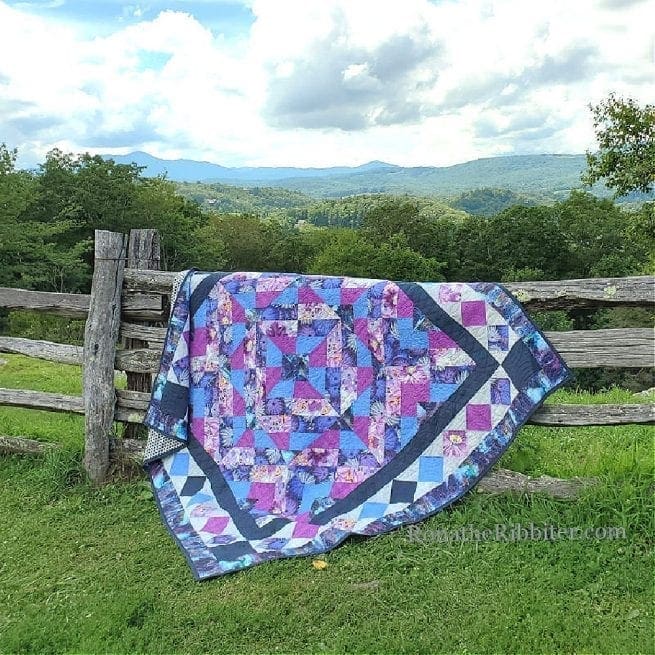 Twisted quilt