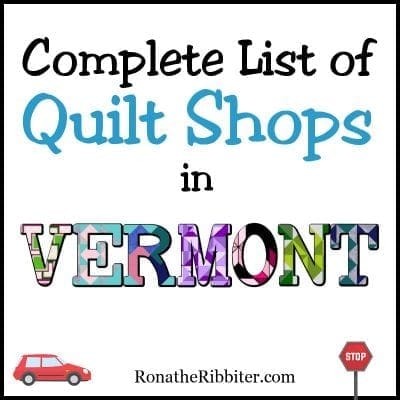 VT Quilt shops