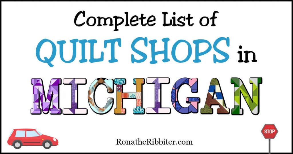 Michigan Quilt shops