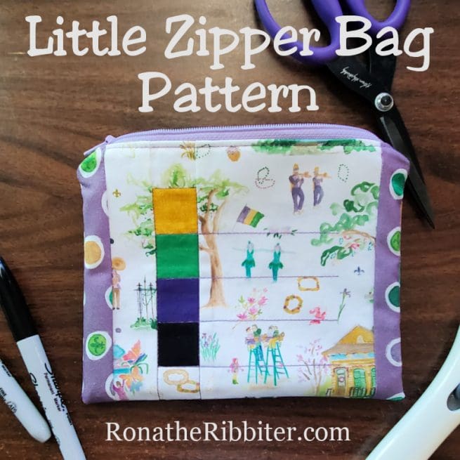little zipper bag pattern