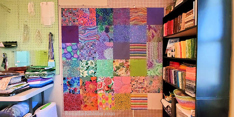 quilt top for quilted curtains