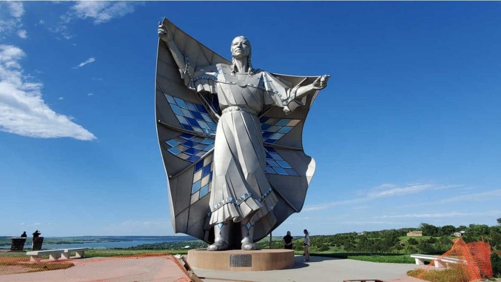 Dignity of Earth and Sky Statue | Rona the Ribbiter