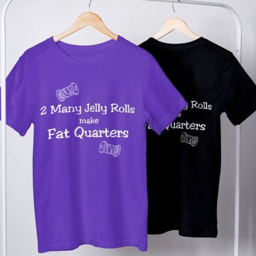 Jelly Rolls Quilting T-Shirt Unisex