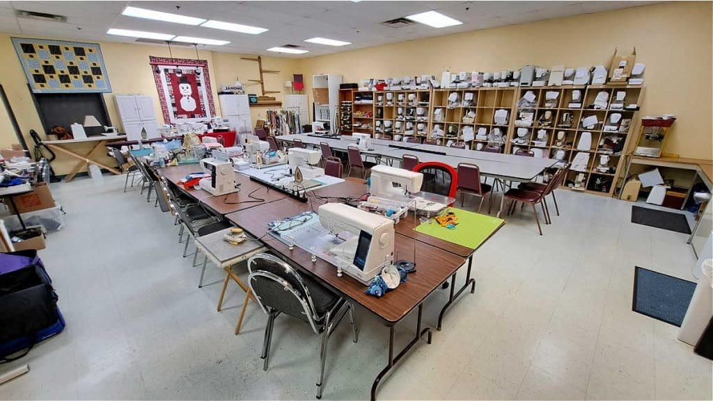Sew 'N Save classroom | Rona the Ribbiter